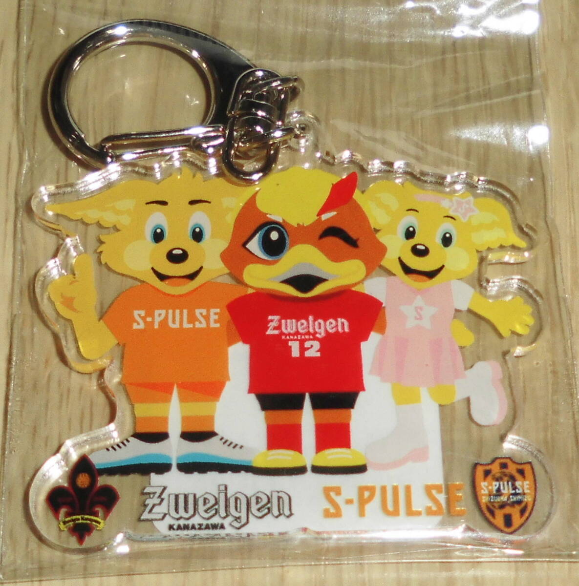 清水エスパルス ツエーゲン金沢コラボキーホルダー拍卖