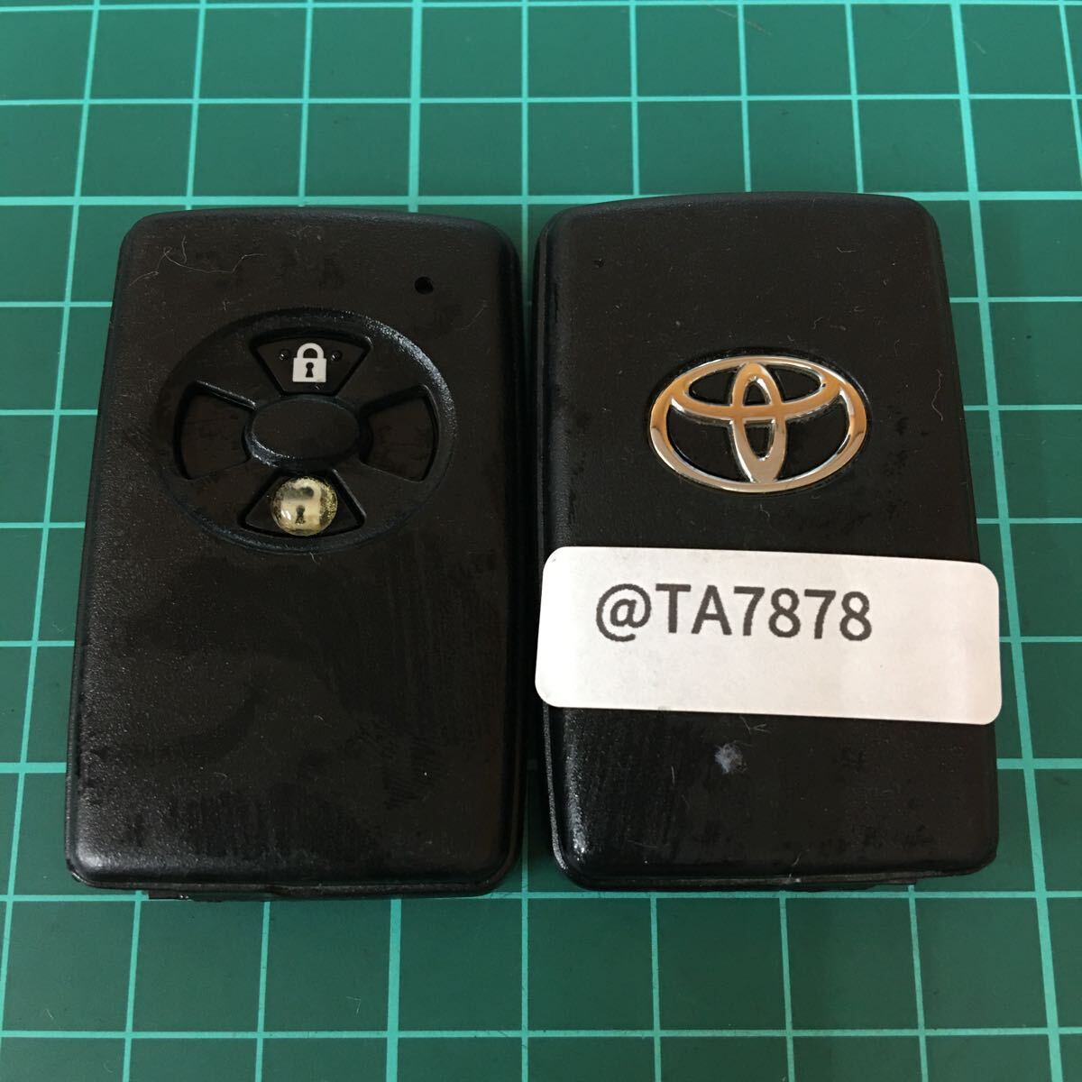 @TA7878 基盤271451-0500トヨタ 純正 スマートキー キーレス ヴェルファイア アルファード ヴォクシー ノア等2ボタン拍卖