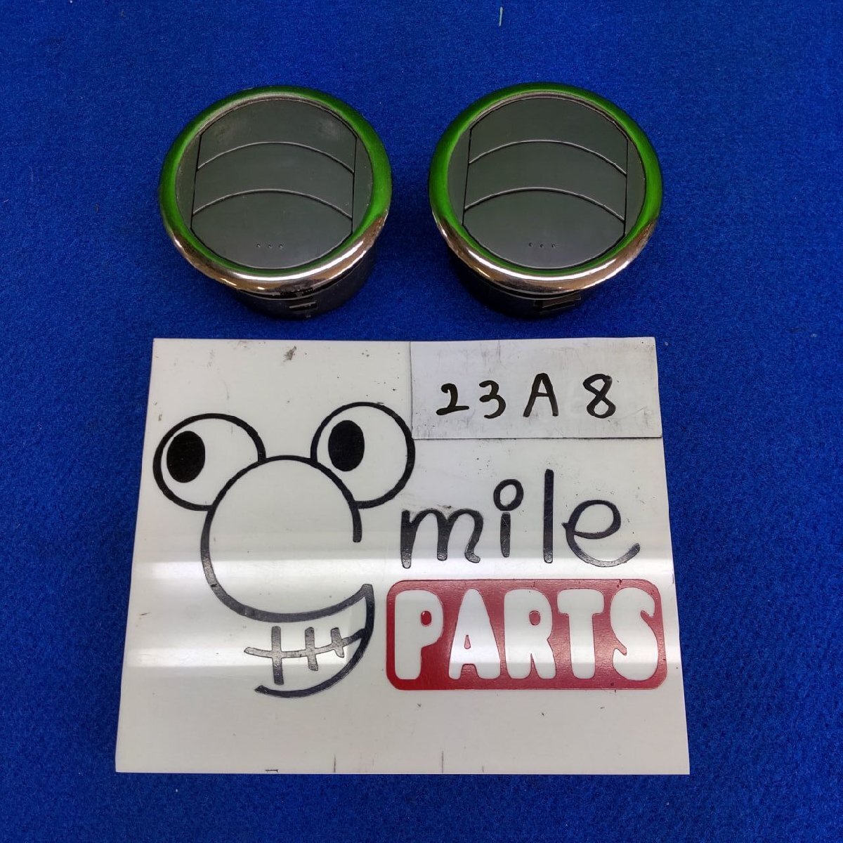 MH23S ワゴンR 純正 エアコン吹出口2個セット 1A3-22-5/23A8*同梱不可拍卖