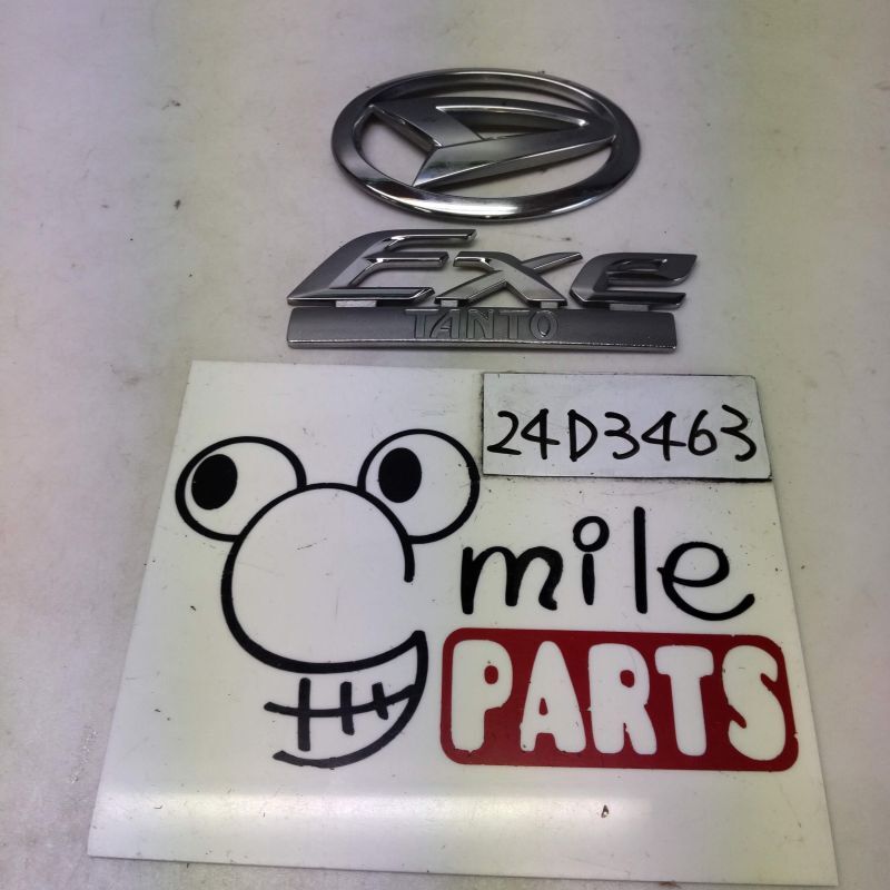 L455S/L465S タントエグゼ 純正 ゲートエンブレムセット 2Z7-8-5/24D3463*同梱不可拍卖