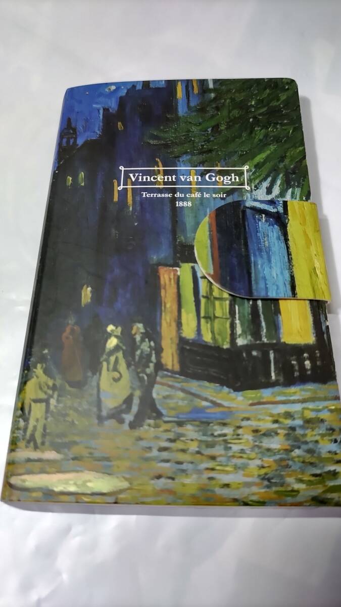 ★激レア★ ゴッホ 夜のカフェテラス 本型メモ帳 新品未使用 送料無料拍卖