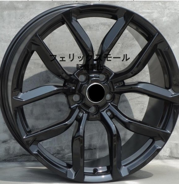 限定特価 即納 LAND ROVER用 SVR STYLE 1386B 22インチホイールSET ディフェンダー/レンジスポーツ等 純正からのカスタム/交換に!拍卖
