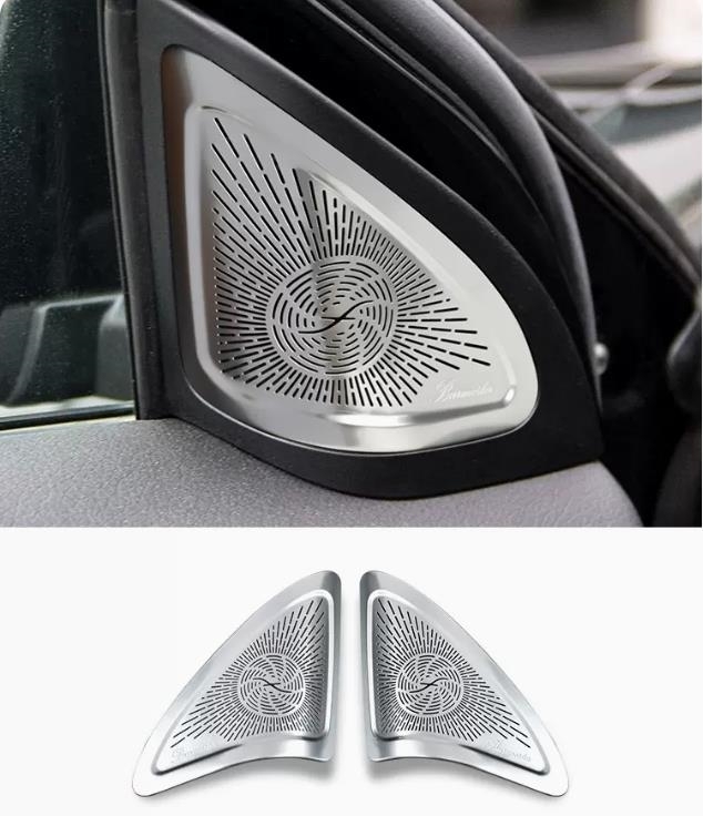 2013-2020年 内装 メルセデス ベンツ GLAクラス X156 Aピラー サイド スピーカーネット カバー デッキ スピーカー拍卖