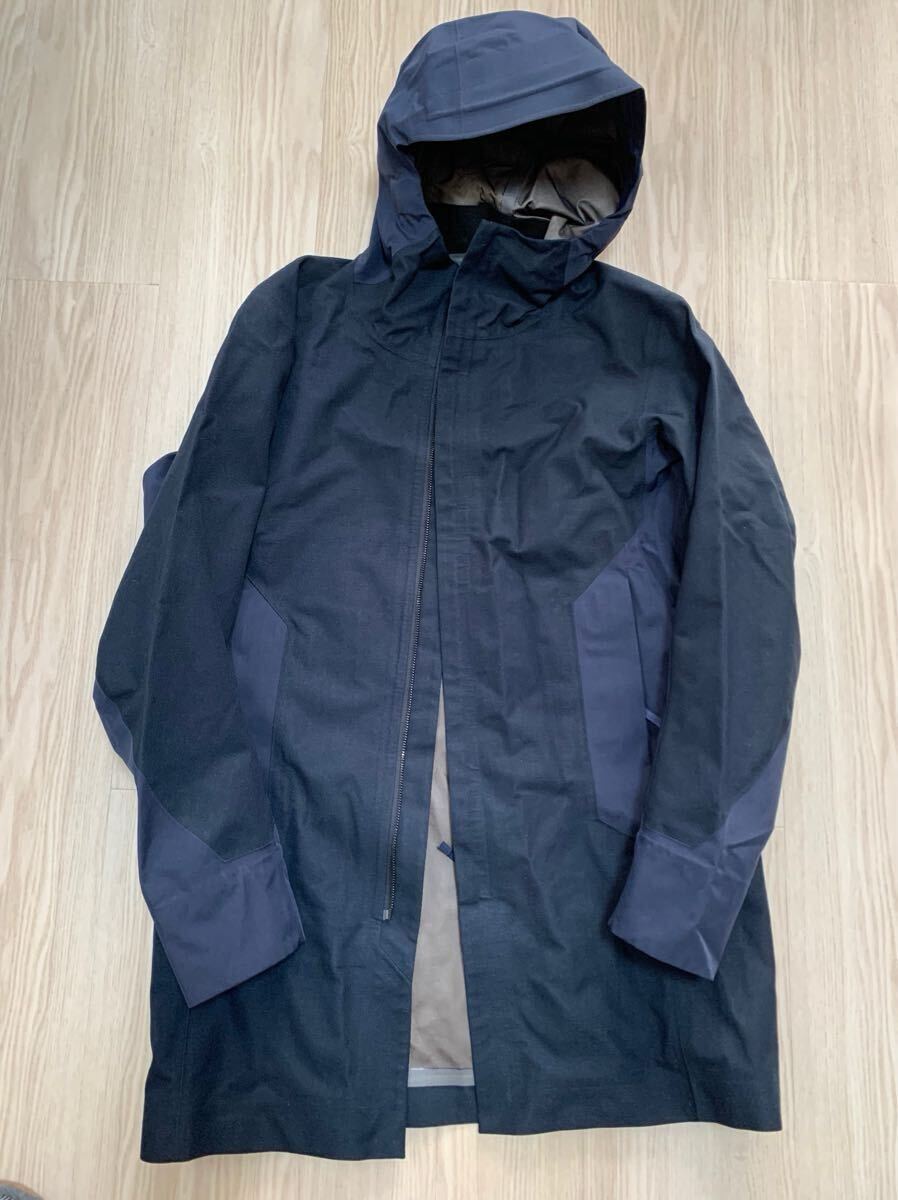 Arcteryx Veilance Navier AR Coat XS GORE-tex アークテリクス ナイロンジャケット dark navy拍卖