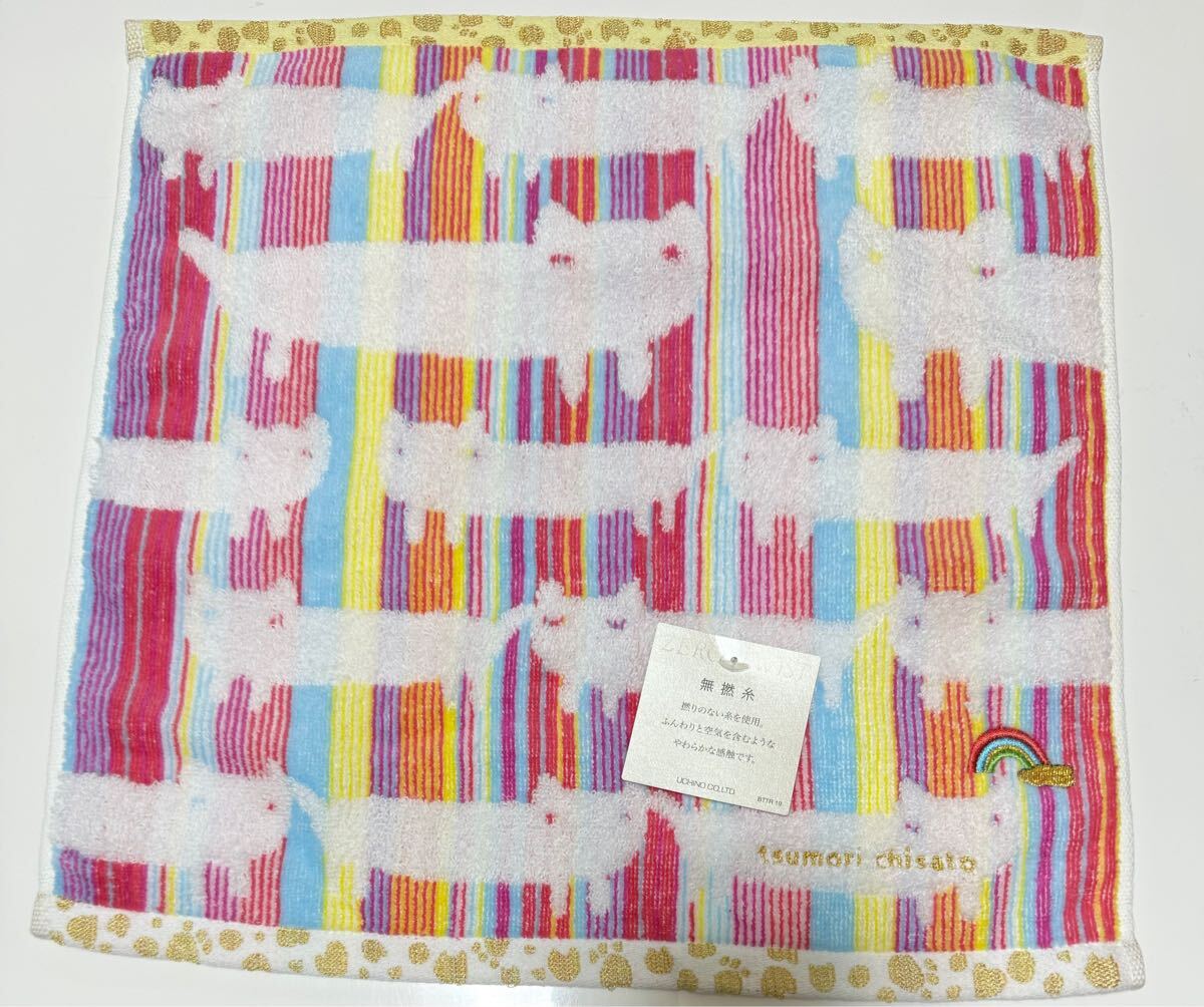 ツモリチサト ウォッシュタオル ハンドタオル ③ 新品タグ付き 内野 ウチノ拍卖