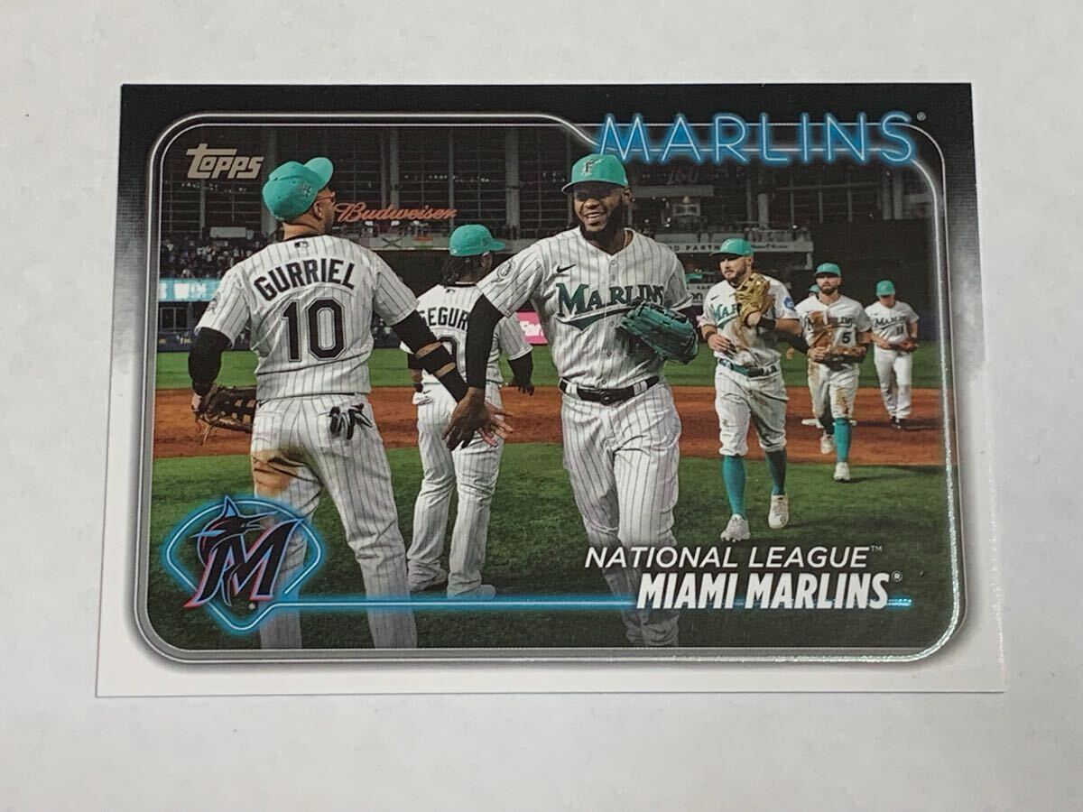 横浜DeNA 来日外国人 ユリエスキー グリエル YULI YULIESKI GURRIEL MLBカード 2024 TOPPS SERIES 1 TEAM CARD 即決拍卖