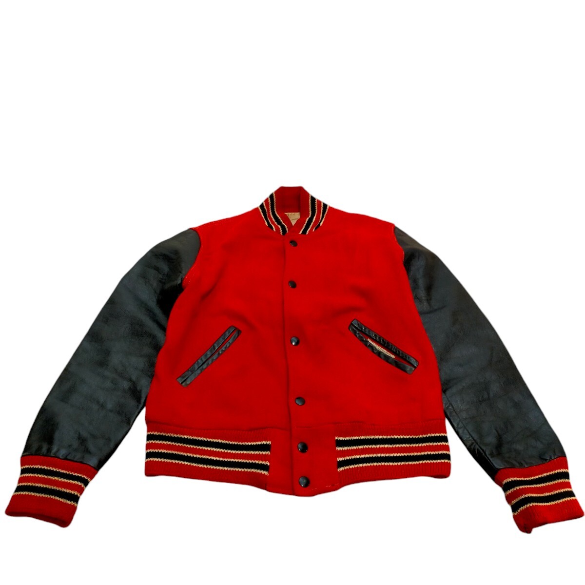 古着 koch's スタジアムジャケット スタジャン ヴィンテージ 70s メルトンウール拍卖