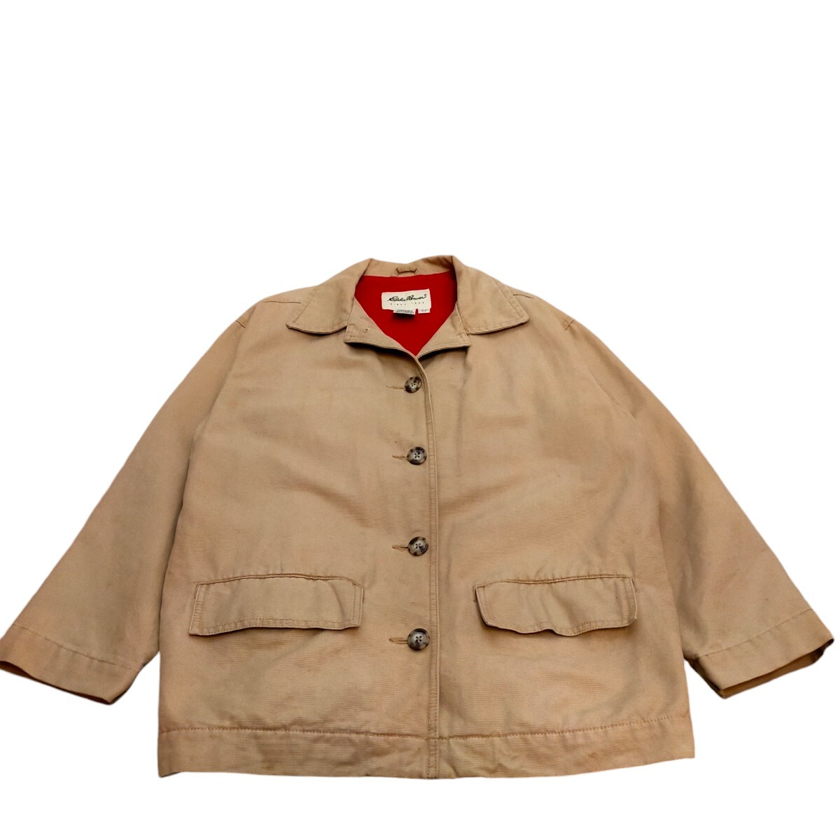 古着 エディバウアー コットンジャケット 90s 00s 裏起毛拍卖