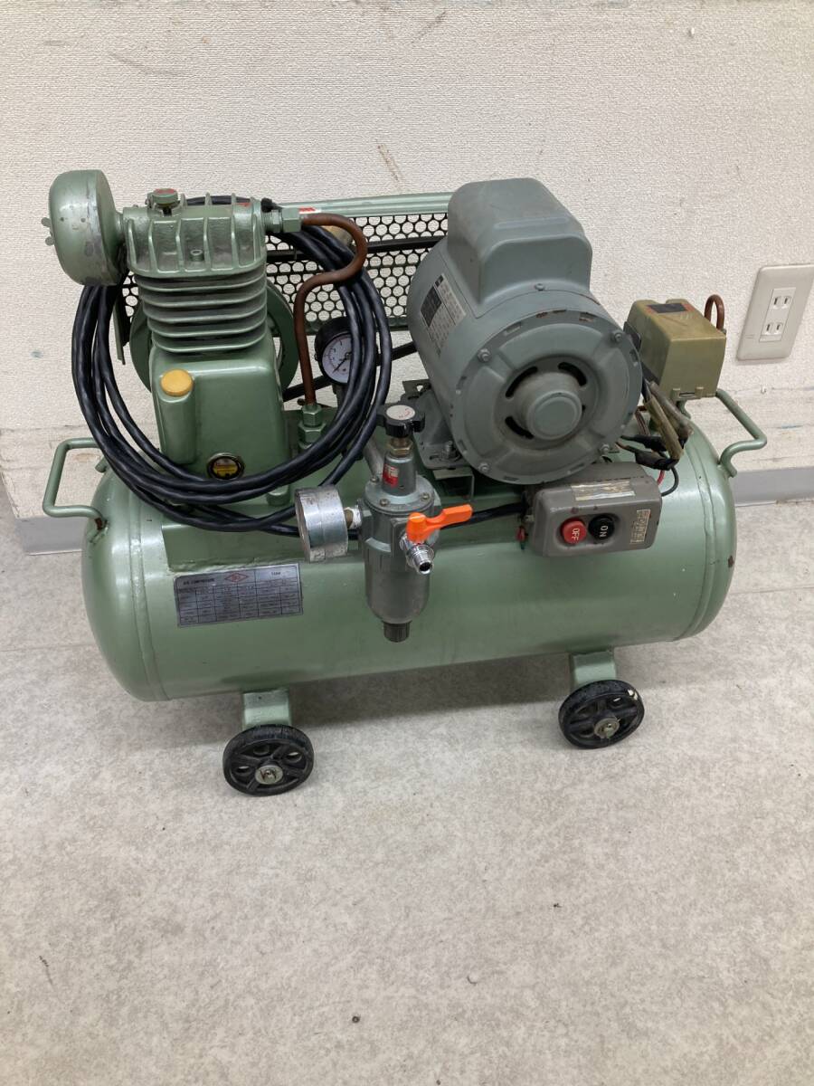 【引取限定】【中古品】OKS エアコンプレッサー TH-28 SIKD-DBKKモーター使用 ITG0VQ0364UO拍卖