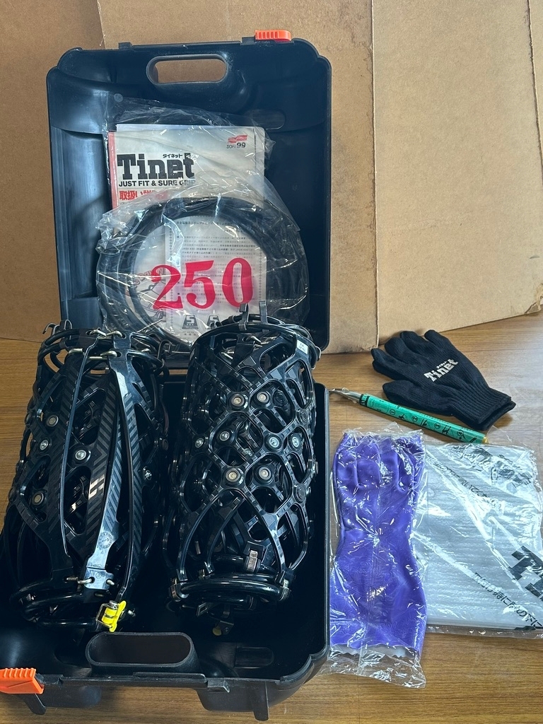 非金属タイヤチェーン ノーマルチェーン SOFT99 タイネット 中古美品拍卖