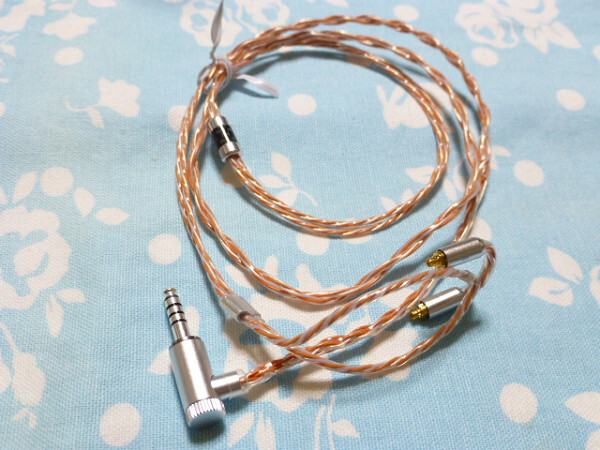 切り込み入り MMCX IE900 IE600 IE300 オーグライン +pt 八芯 ブレイド編 4.4mm5極 銀メッキ L字 100cm トープラ販売 非磁性 AKG N30 N5005拍卖