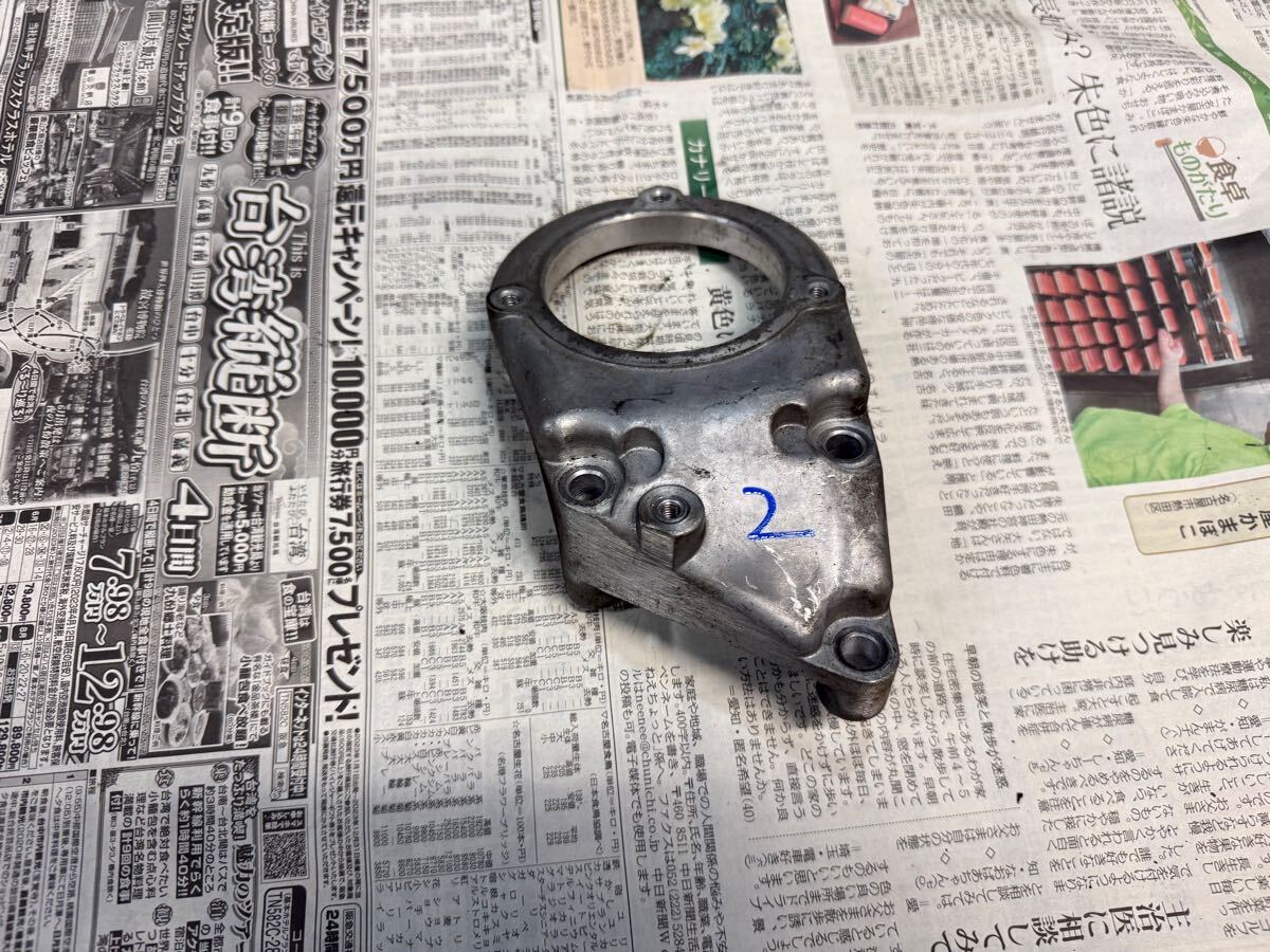 日産純正 スカイライン ローレル ステージア RB用 クランク角センサーブラケット。2拍卖