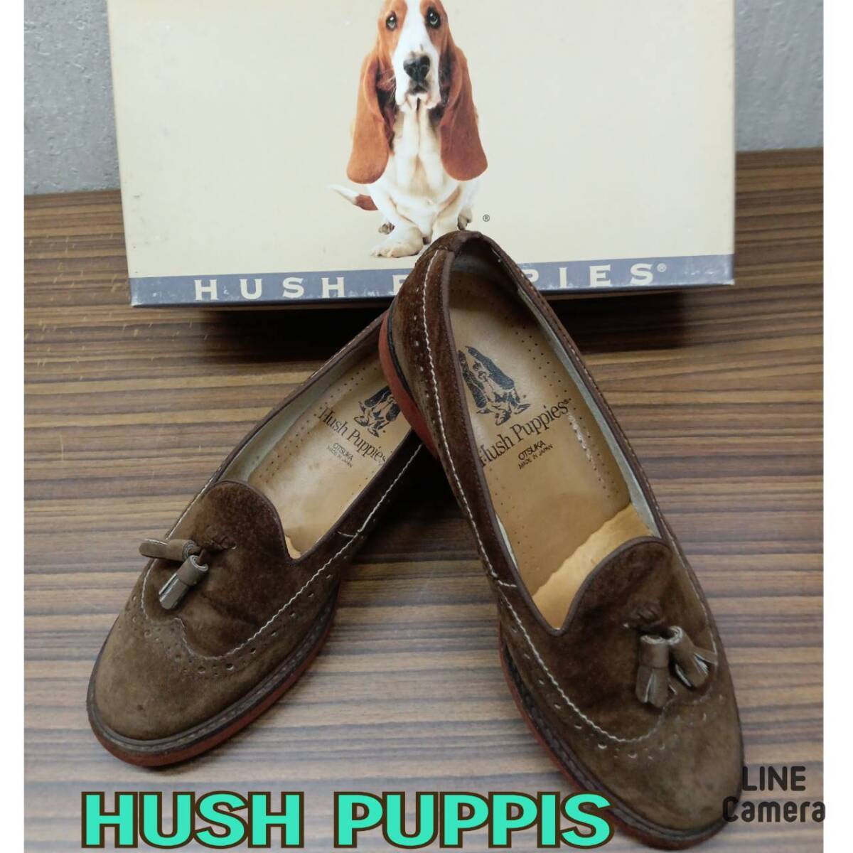 靴 ◆ ハシュパピー ◆ スリッポン モカシン ロファー ダークブラウン約22㎝ ◆HUSH PUPPIES ◆ レディース シューズ拍卖