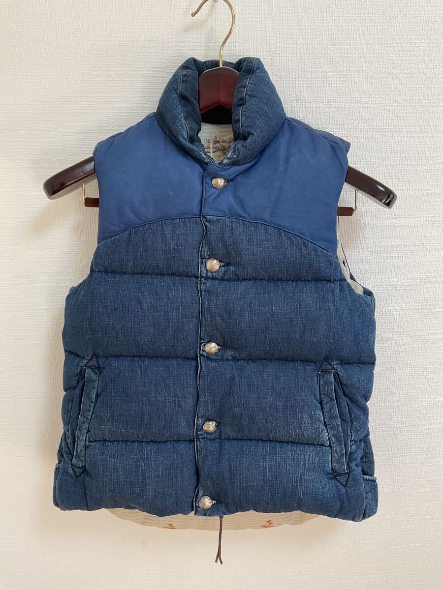新品未使用!BEAMS PLUS 別注 REMI RELIEF / Denim Down Vest S拍卖