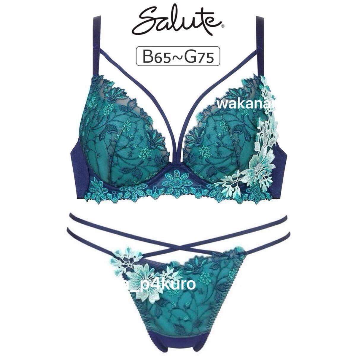 ★ワコールサルート67G【バハマ】VIVA LINEブラG70 & ソングM 新品 KO拍卖