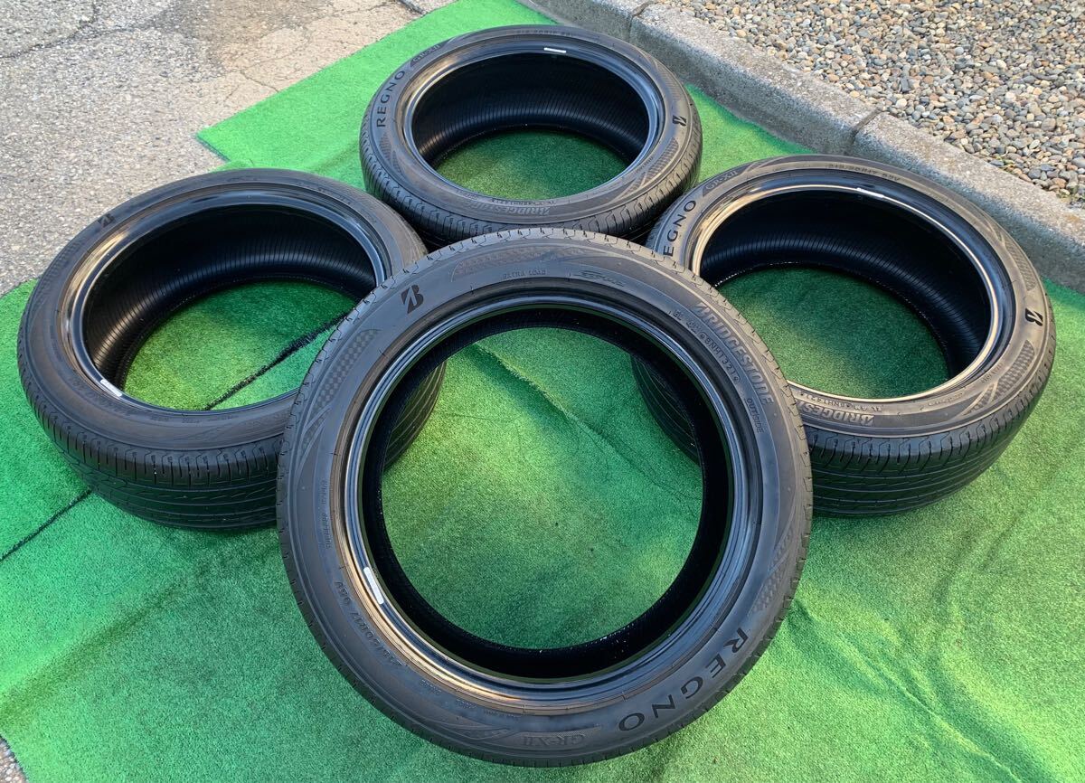 2021年製★ BRIDGESTONE REGNO GR-XII 215/50R17 ラジアルタイヤ4本セット☆ レヴォーグ プリウスα等★拍卖
