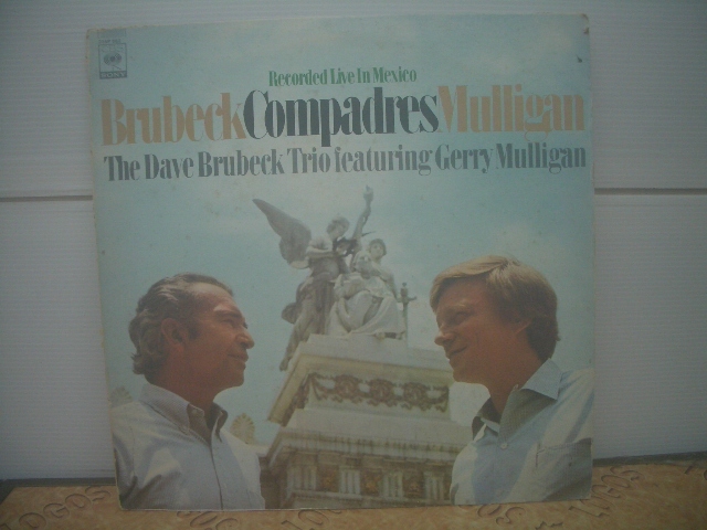 ◆COMPADRES THE DAVE BRUBECK TRIO FEATURING GERRY MULLIGAN 23AP662 LPレコード 拍卖