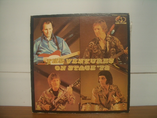 ◆THE VENTURES ON STAGE’72 LLZ-80003 LPレコード 拍卖