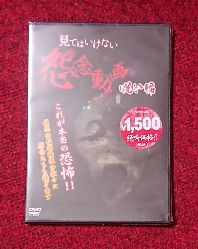 DVD 見てはいけない怨念動画 呪い編 未開封品拍卖
