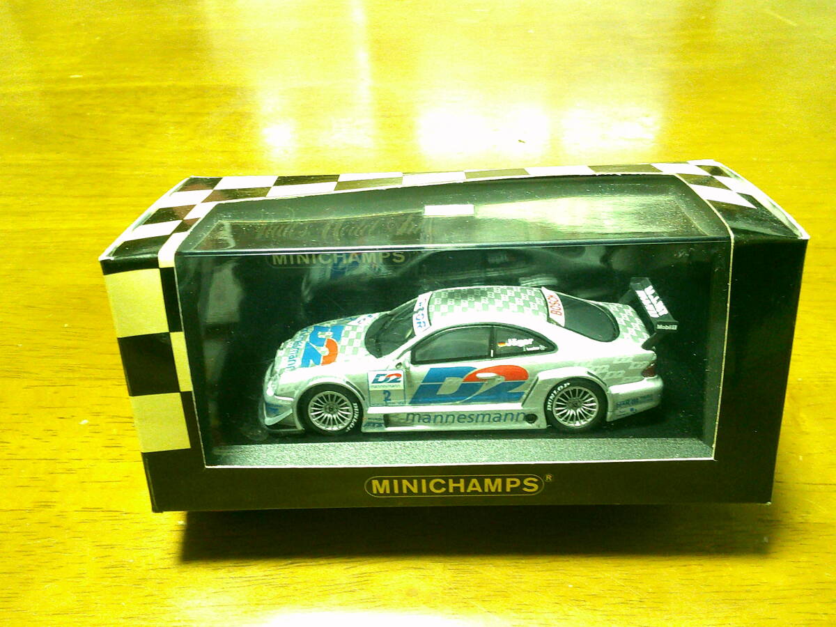 ミニチャンプス 1/43 「 メルセデスCLK DTM 2000 」 #2 チーム・AMG シルバー ・送料 500円 (レターパック発送)拍卖