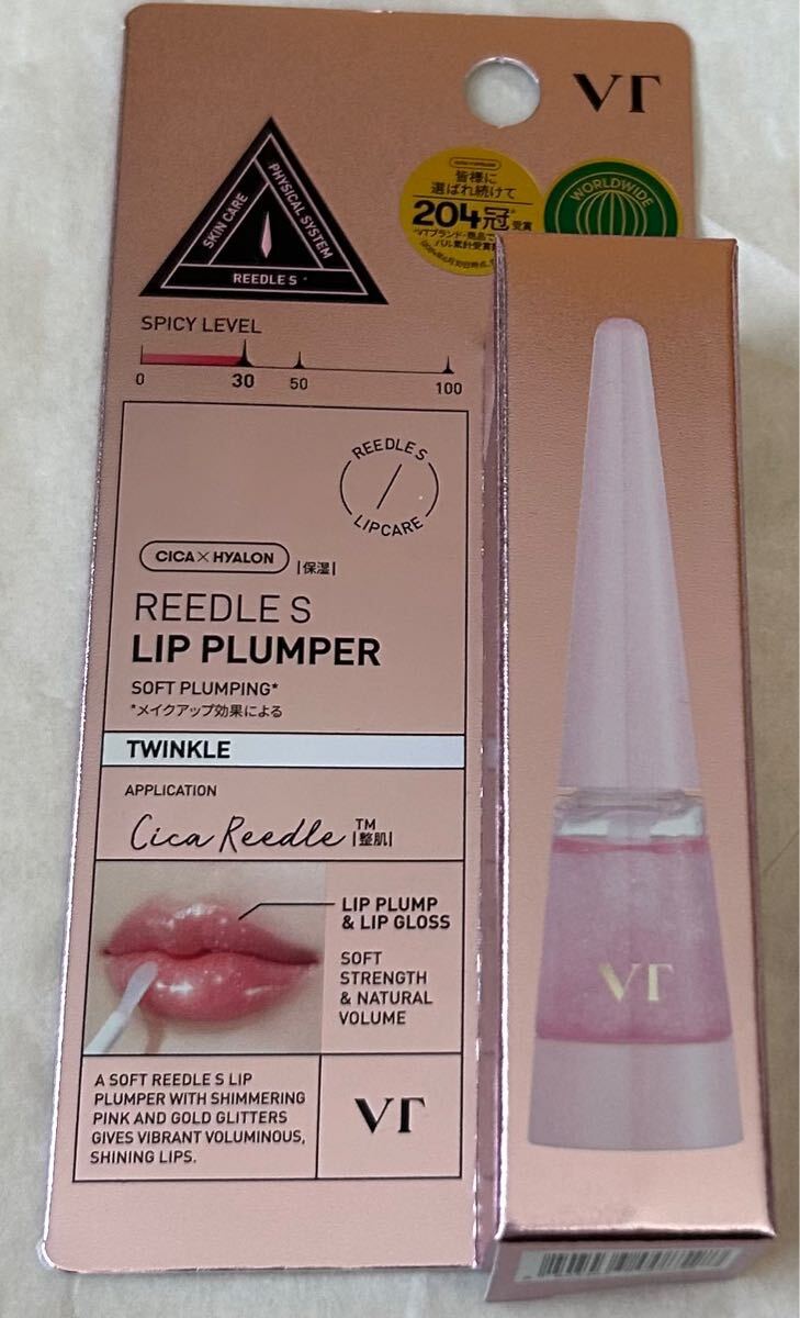 VTコスメティックス リードルショット リッププランパー トゥインクル リードルS リッププランパー トゥインクル VT 韓国コスメ拍卖