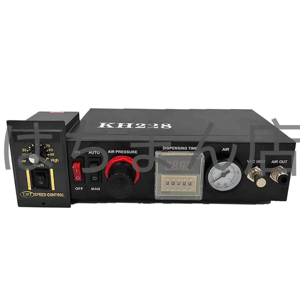 接着剤ディスペンサー コントローラ グルーディスペンサー 半自動/全自動 精密 デジタル制御 小型 (速度調整付きコントローラ)拍卖