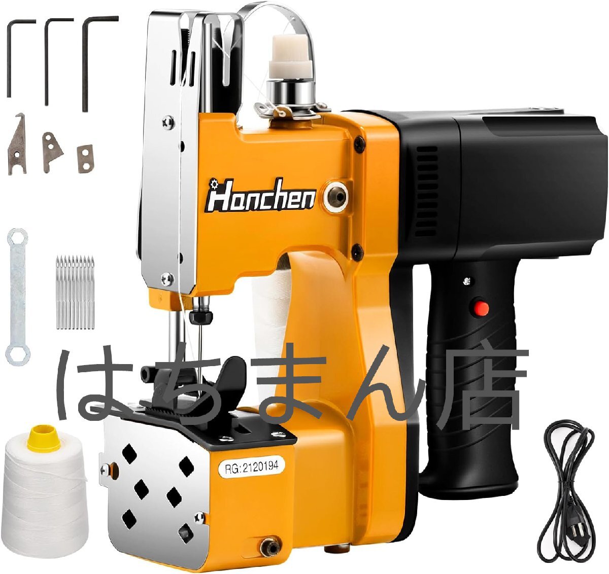 GK9-890 ポータブル袋縫ミシン 0.2-10mm袋口縫い1800-2600針/分 自動割線 3kg軽量で便利 織りバッグ・麻袋・クラフトバッグ・紙袋 業務用拍卖