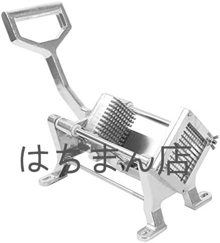 ポテトカッター 野菜スライサー ステンレス 8mm+10mm+12mm ショートハンドル 卓上型 家庭用 業務用拍卖