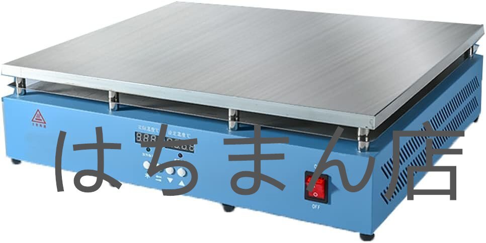 ビッグホットプレート PCB予熱ステーション ツイン デジタル表示 実験用 300×500mm 3000W 室温~400℃ 110V拍卖
