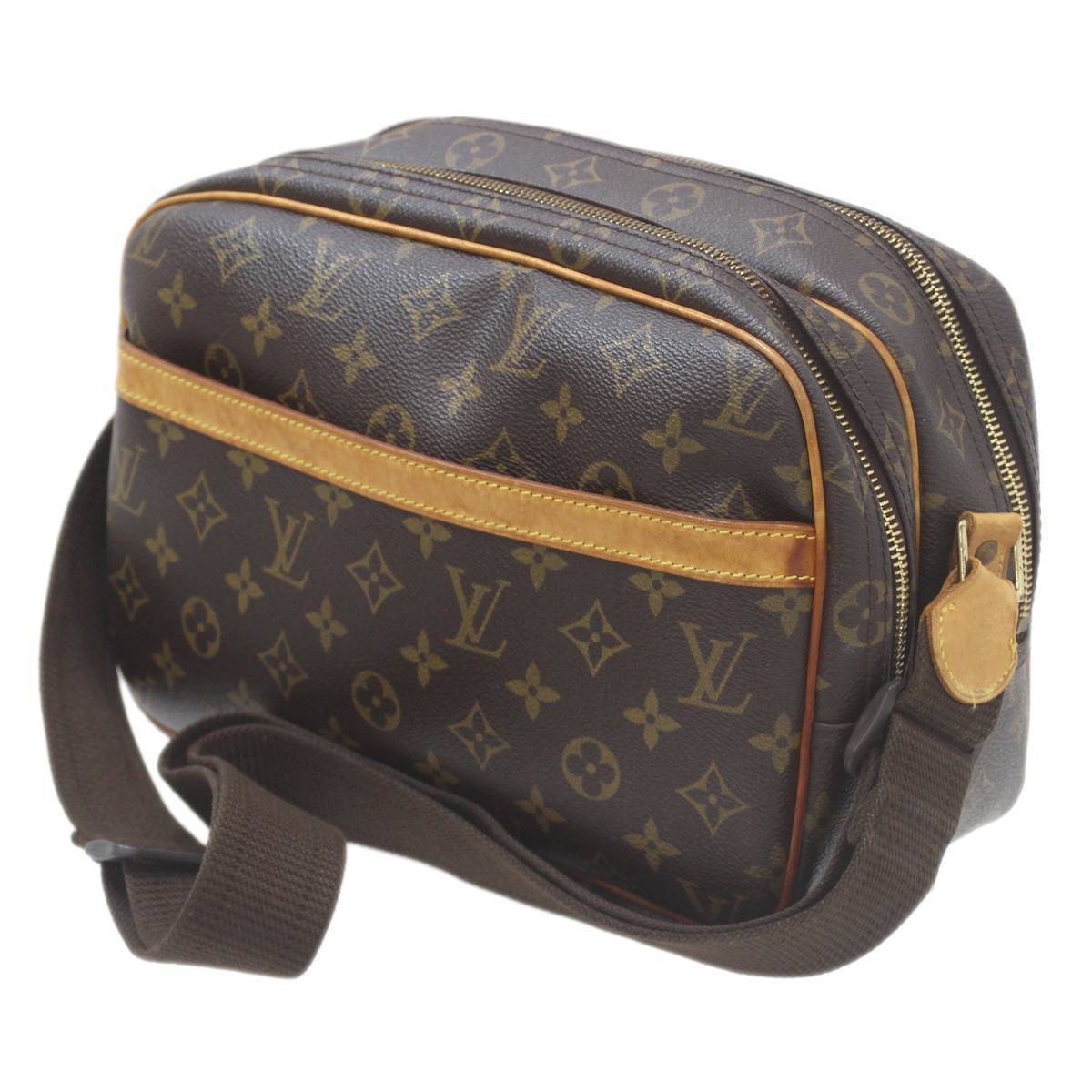 LOUIS VUITTON / ルイヴィトン リポーターPM ショルダーバッグ モノグラム ブラウン M45254 SP1003 NO BCランク拍卖