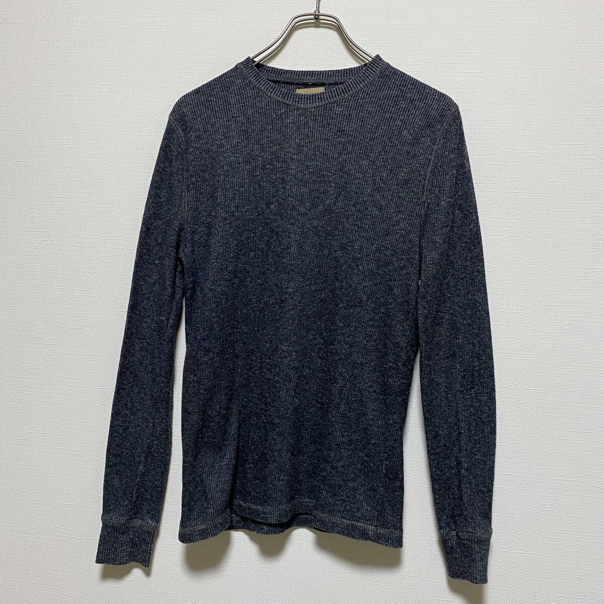 アメリカ古着 ALL-SON サーマルカットソー 長袖 Tシャツ クルーネック 無地 US古着 Sサイズ 【I186】拍卖