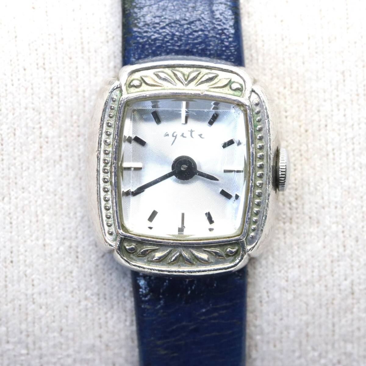 アガット カメレオン ウォッチ 時計 レザーベルト/24-737拍卖