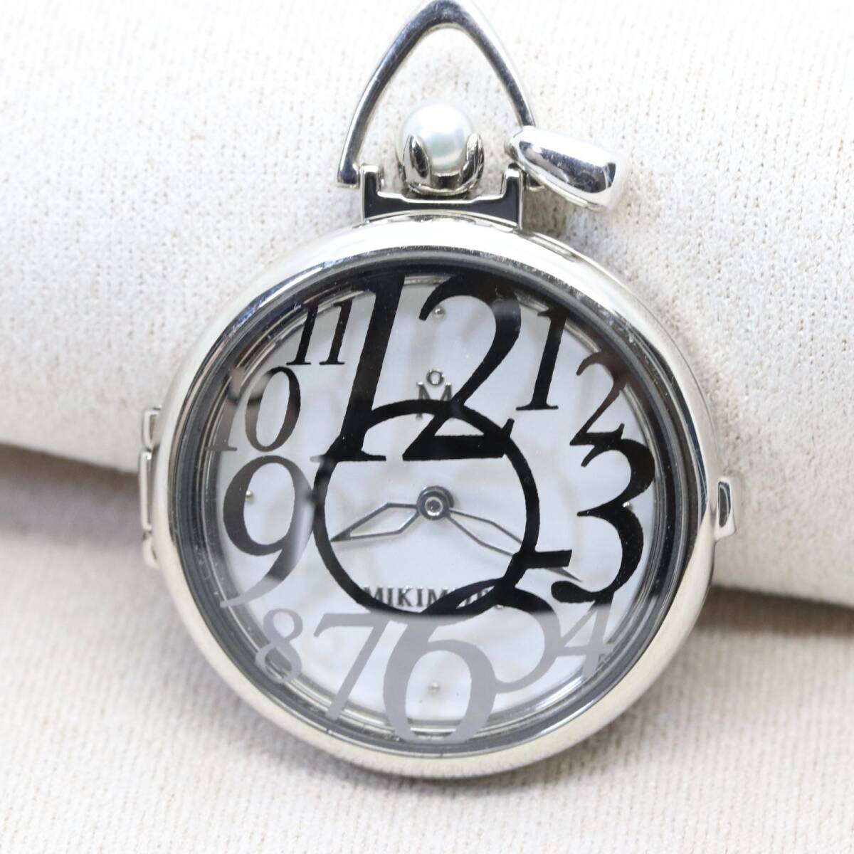 美品 MIKIMOTO 時計 トップ パール ミキモト 25-1767拍卖