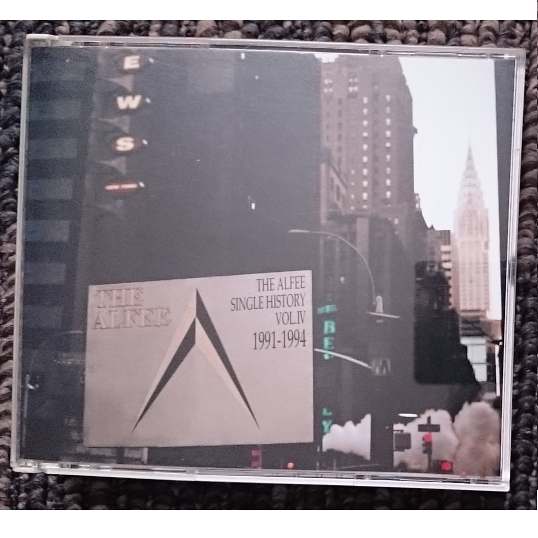 KF  THE ALFEE アルフィ SINGLE HISTORY4 1991-1984 シングルヒストリ-4拍卖