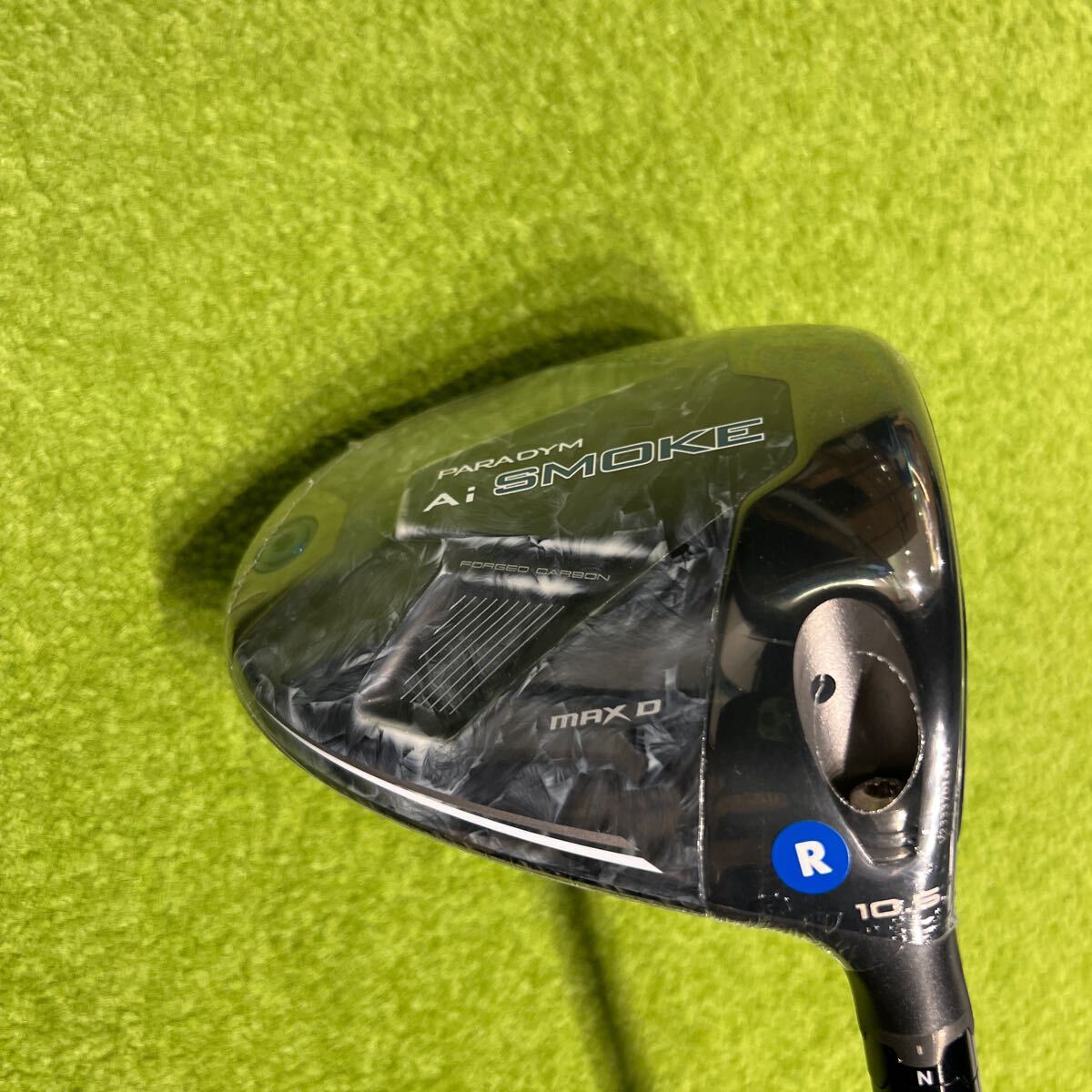 送料込み新古品キャロウェイAIスモークMAX Dドライバー10.5度日本純正テンセイRシャフト 専用ヘッドカバー・レンチ付き拍卖
