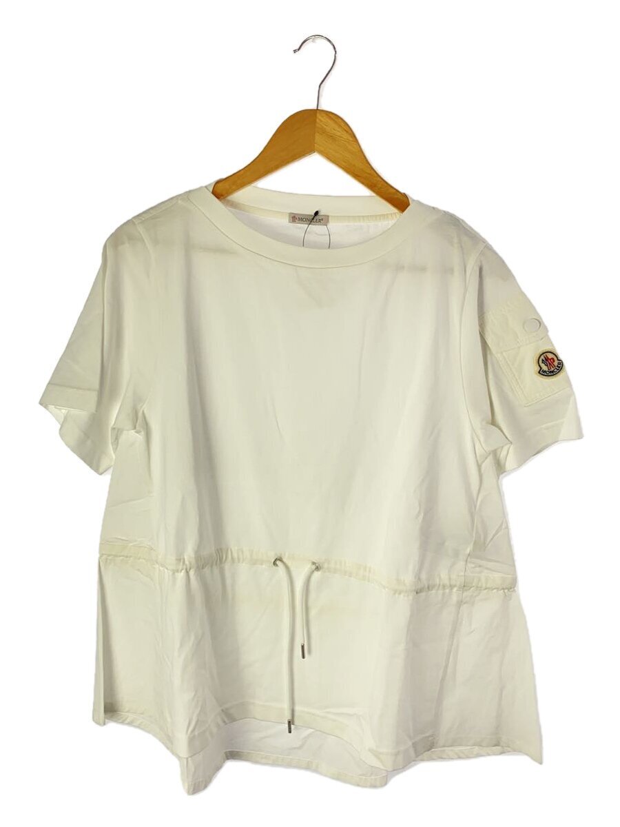 MONCLER◆半袖カットソー/XS/コットン/WHT/無地/I10938C00034拍卖