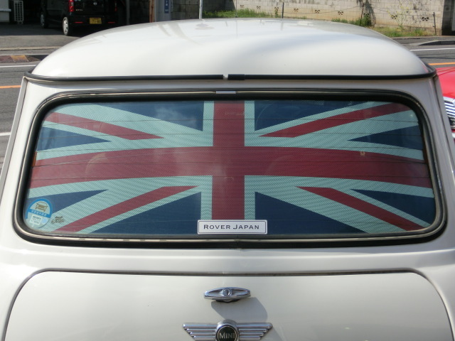 ユニオンジャック柄 カラー リアシート ローバーミニ ROVERMINI カーセールアオキ拍卖