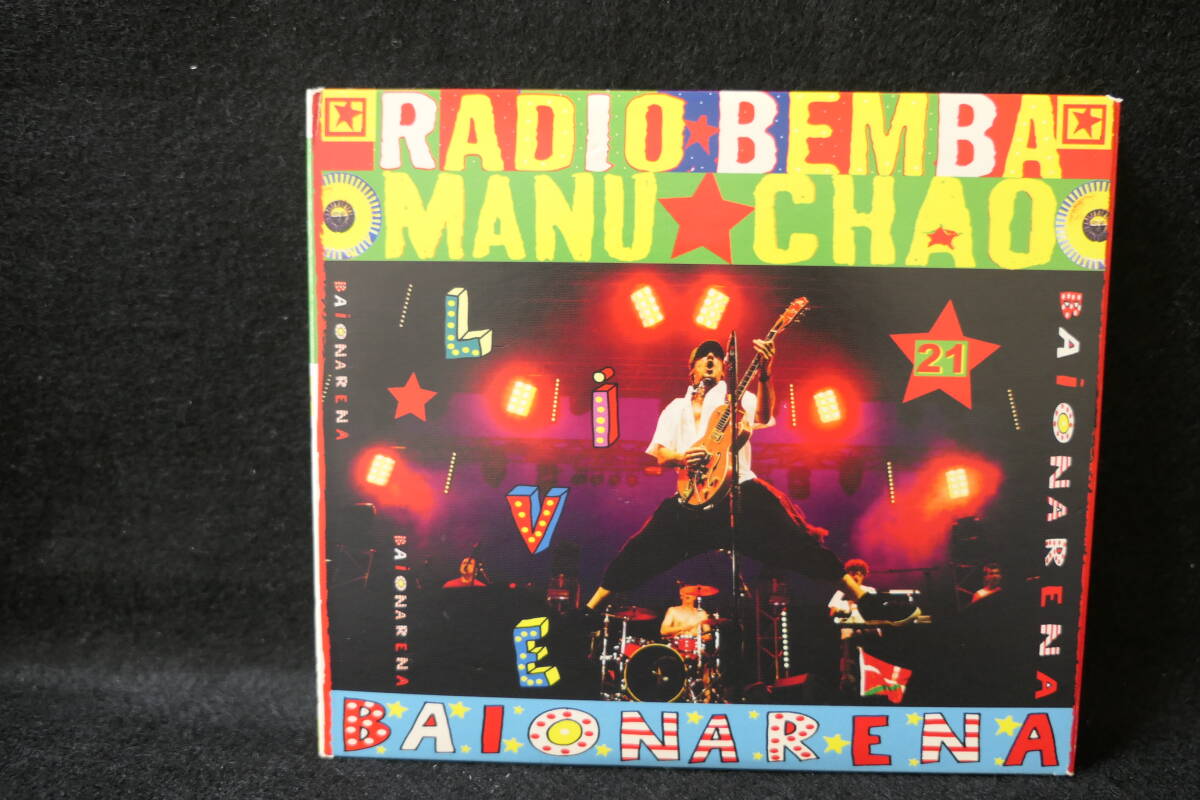 ●送料無料●中古CD● 2CD+DVD / MANU CHAO マヌ・チャオ / BAIONARENA / 拍卖