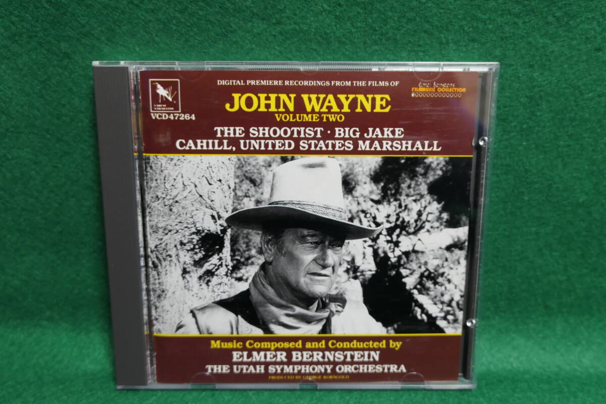 ●送料無料●中古CD● JOHN WAYNE : VOLUME TWO ジョン・ウェイン / ELMER BERNSTEIN エルマー・バーンスタイン / VCD47264拍卖