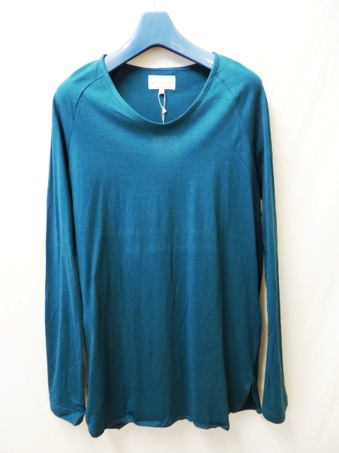 PYJAMA CLOTHING ピジャマクロージング 新品未使用 グリーン  Sサイズ ベルギー製 LONG FIT TEE拍卖
