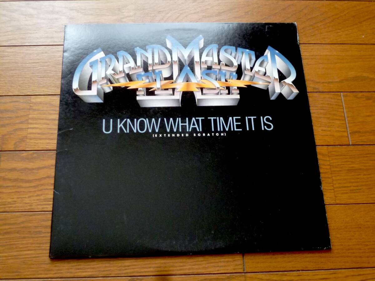 LP GRANDMASTER FLASH / U KNOW WHAT TIME IT IS / EXTENDED SCRATCH拍卖