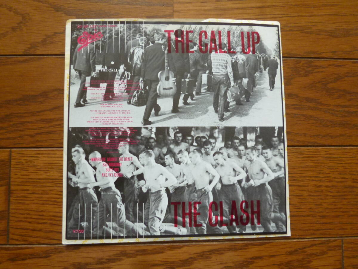 7インチ ep レコード クラッシュ CLASH / THE CALL UP / 7inch 拍卖