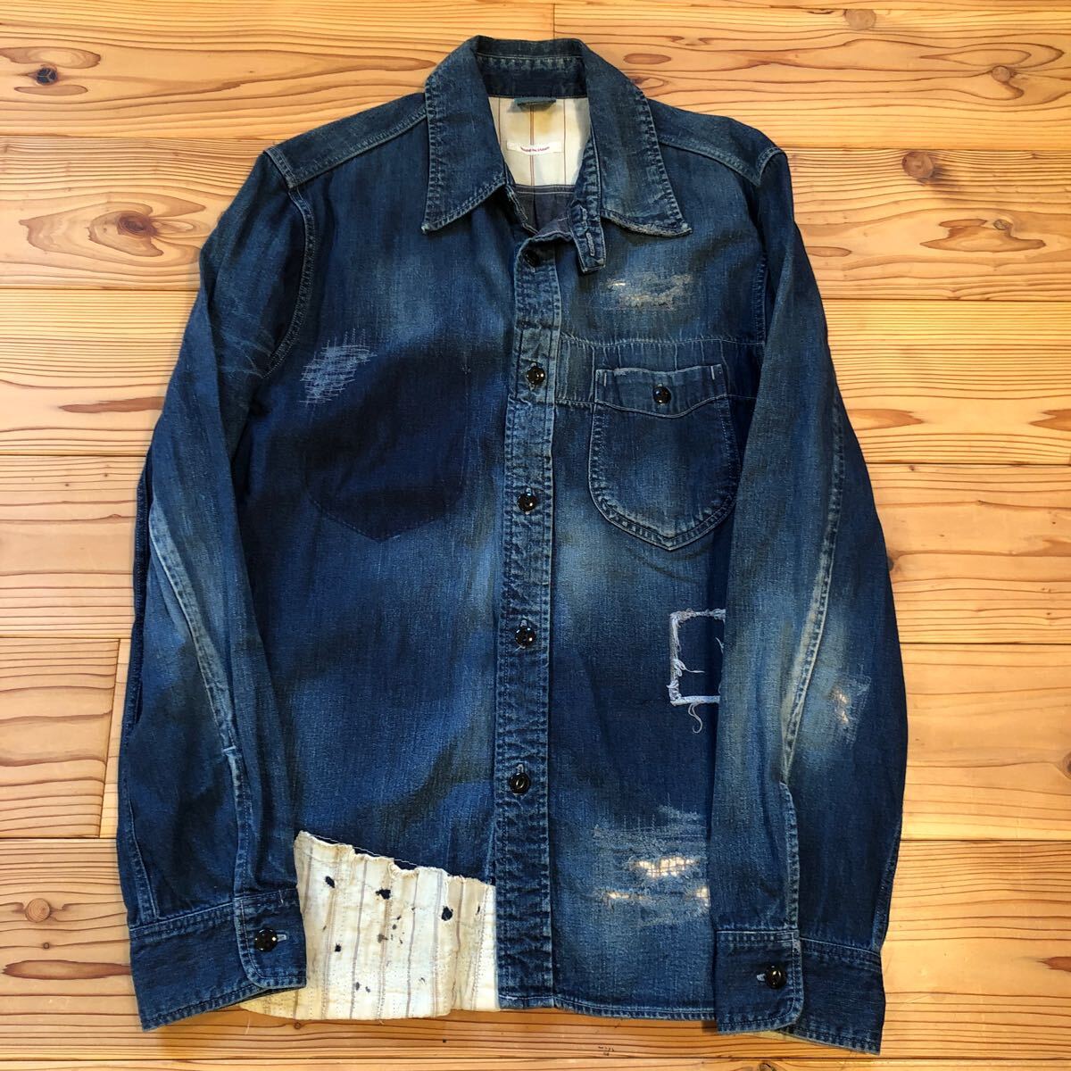 エターナル 備中倉敷工房 デニムシャツ 2拍卖