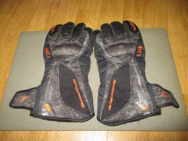 ワイパー付き・ヒョウドウ HYOD・ライダース 防寒・ウィンター・グローブ サイズLL 極美中古 ジャケット拍卖