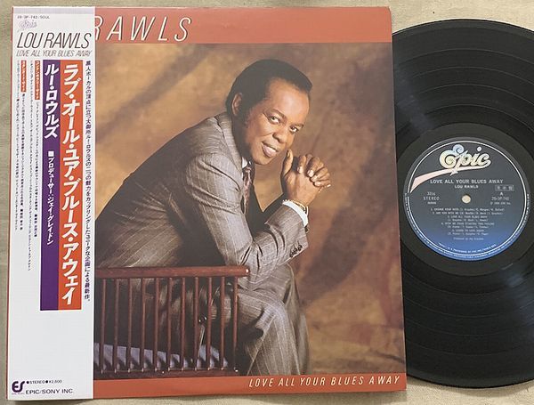 ★LP ルー・ロウルズ 試聴 プロモ Promo ジェイ・グレイドン Lou Rawls Love All Your Blues Away Jay Graydon David Foster 28・3P-742拍卖