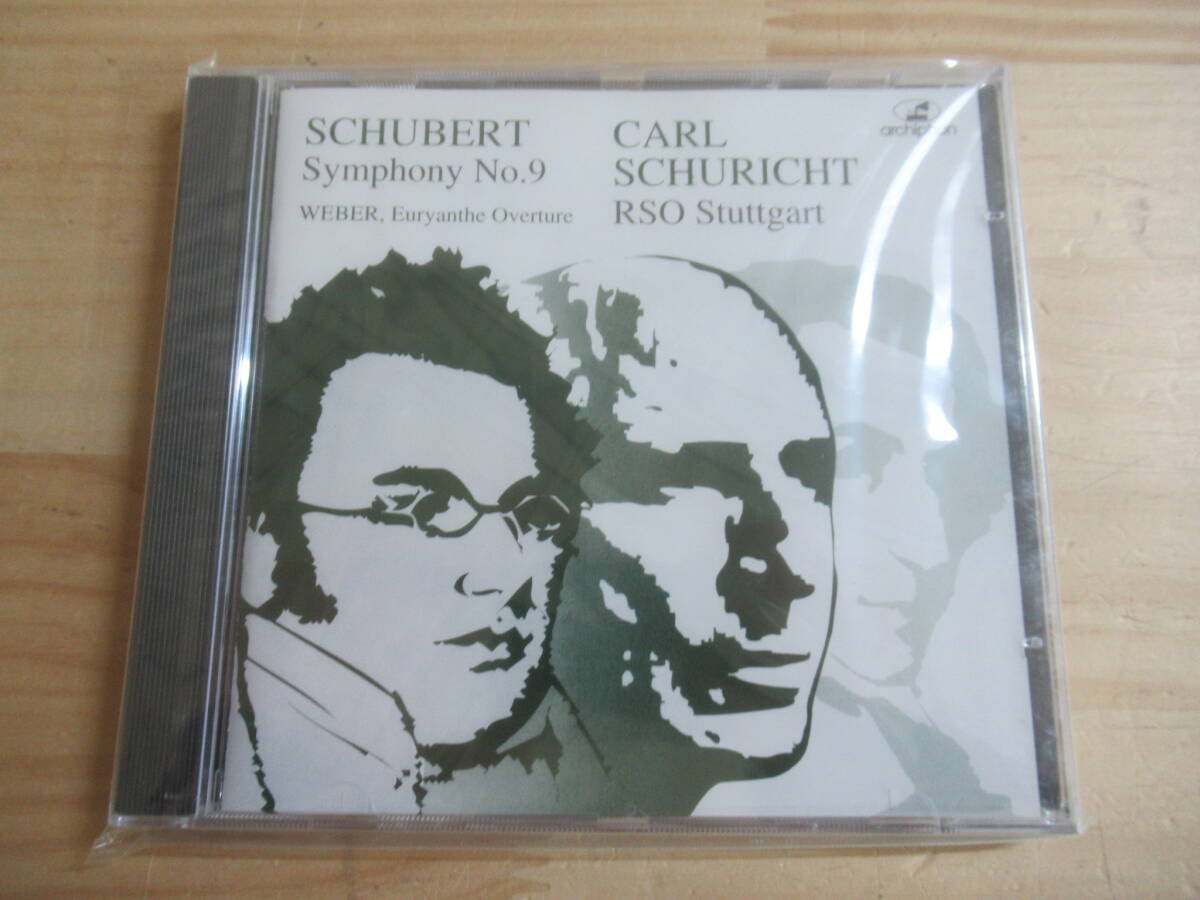 L64☆ 9 【 未開封 CD 】 シューベルト 交響曲第9番 ザ・グレート ウェーバー 歌劇 オイリアンテ 序曲 カール・シューリヒト 241129拍卖