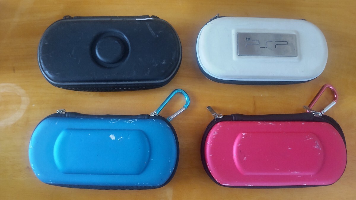 PSP ソフトケース 4個セット ポーチ拍卖