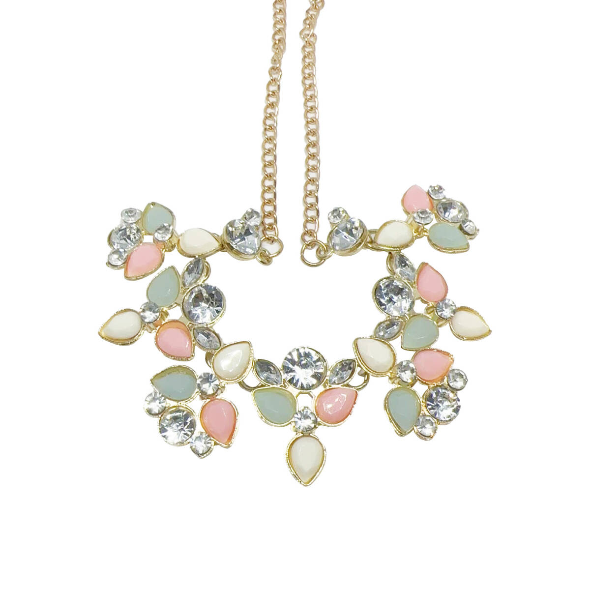 エレガントな花のネックレス、ペンダント、調節可能な、ジャンル、鎖骨、女性、ジュエリー(カラー);J4031;拍卖