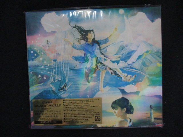 1307★未開封CD SPLASH☆WORLD/miwa ※ワケ有拍卖