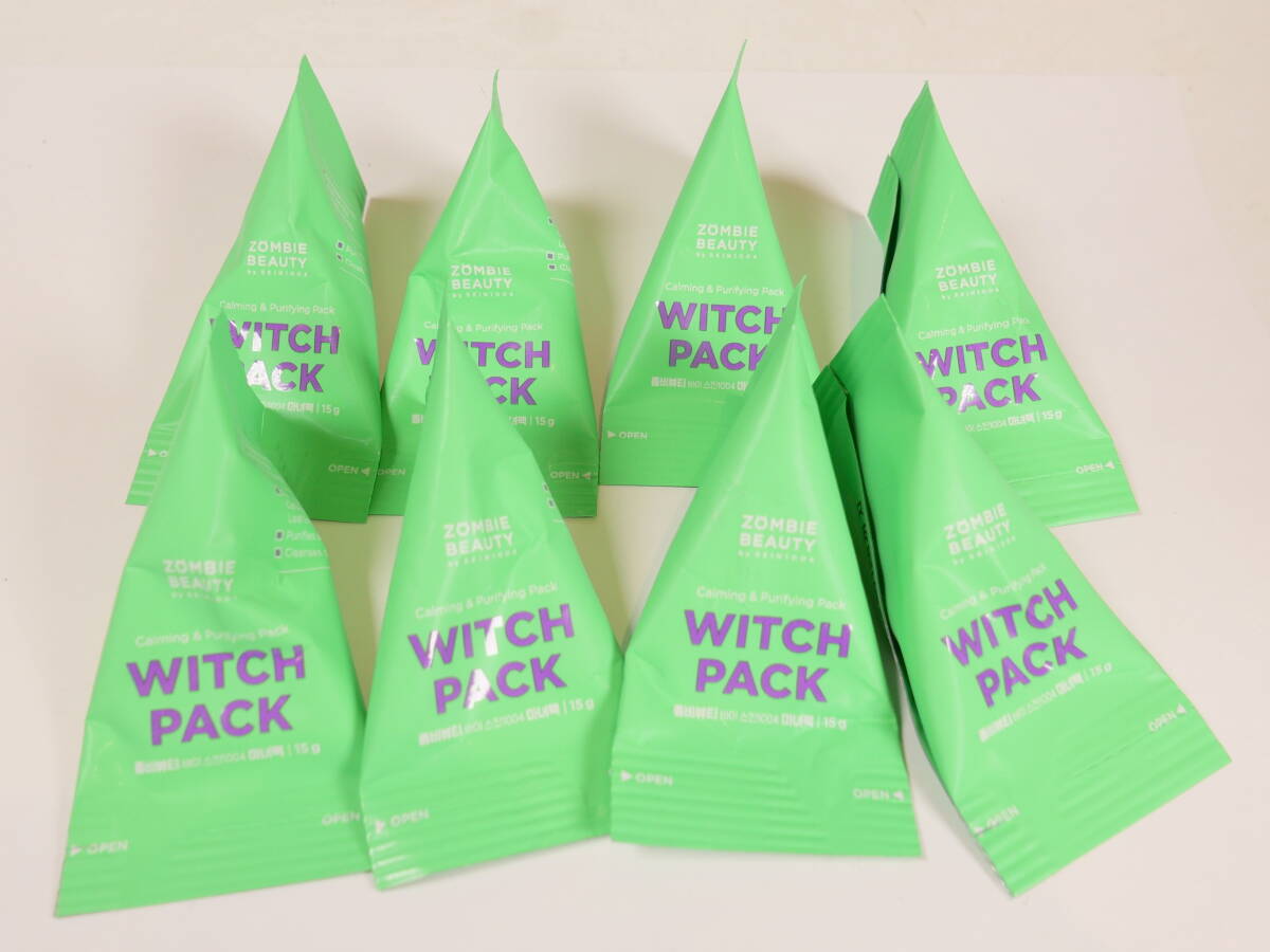 訳ありコスメ★未使用品 ZOMBIE BEAUTY WITCH PACK ゾンビビューティー 魔女パック クレンジングパック 15g 8個入り拍卖